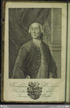 Bernhardus Friedericus Rudolfus Lauhn Iurium Doctor