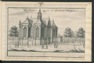 Zeichnung: s'Gravenhage, Nieuwe Kerk