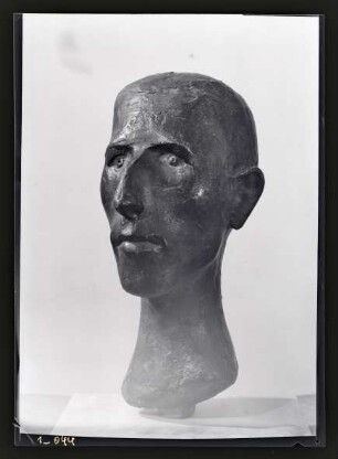 Fotografie Büste - Selbstporträt Joachim Dunkel (1925-2002)
