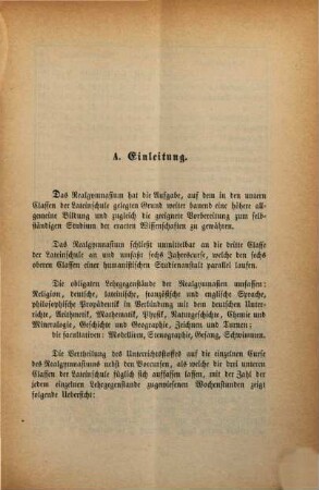 Jahresbericht über das K. Bayer. Realgymnasium und die Reformschule in Nürnberg. 1877/78