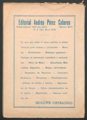 Editorial Andrés Pérez Cuberes