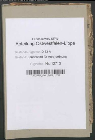 Wünnenberger Wald, Bleiwäsche, Krs. Büren. Servitutenbefreiung