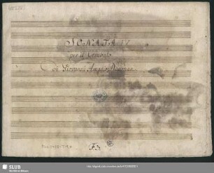 Sonatas - Mus.3480-T-1,4 : cemb - B|b