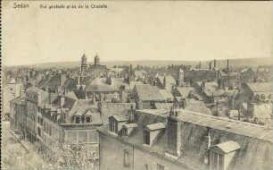 Sedan - Vue générale prise de la Citadelle.