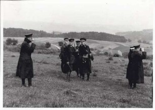 Minister Maier und Ministerialrat Dr. Barck in Streitberg