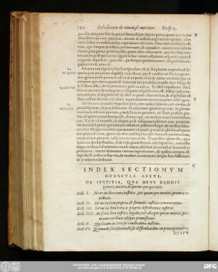 [Disputatio De Iustitia, Qua Deus Reddit Praemia Meritis Et Poenas Pro Peccatis.]