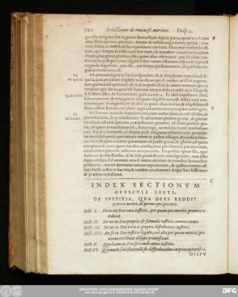 [Disputatio De Iustitia, Qua Deus Reddit Praemia Meritis Et Poenas Pro Peccatis.]