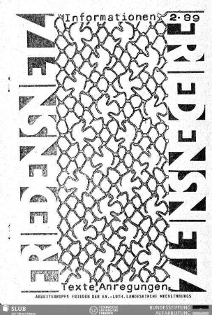 1989,2: Friedensnetz : Informationen, Texte, Anregungen