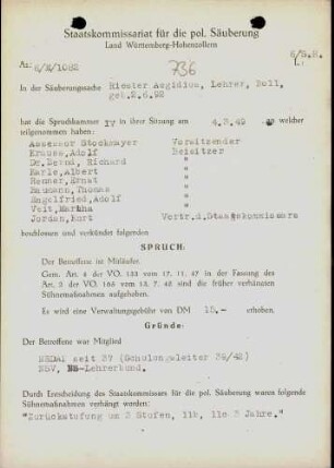 Riester, Aegidius