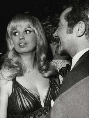 Presseball 1969, Barbara Valentin, Rechtsanwalt Dr. Reichardt