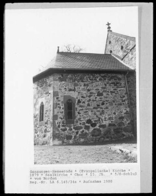 Evangelische Kirche — Chor