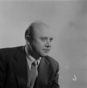 Porträtaufnahmen des Schauspielers Werner Peters (Nationalpreisträger der DDR) : Porträt von Werner Peters