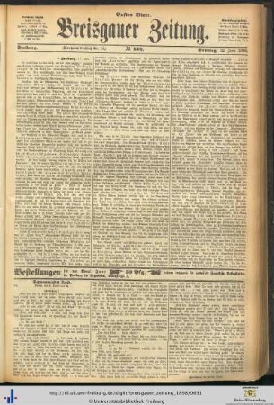 12.06.1898 (Erstes Blatt)