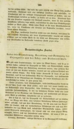 Dreiunddreißigstes Kapitel. Ueber die Vermehrung, Veredlung und Benutzung der Erzeugnisse aus der Acker- und Viehwirthschaft
