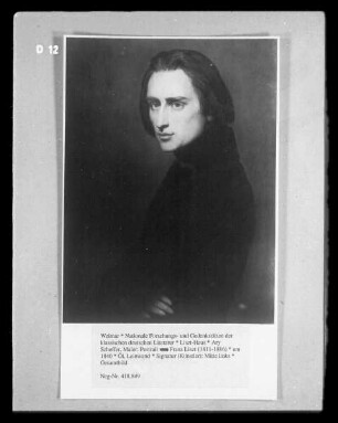 Portrait von Franz Liszt (1811-1886)
