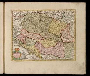 Regnum Hungariæ cum contiguis regionibus
