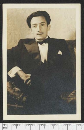 Porträtaufnahme Salvador Dalí