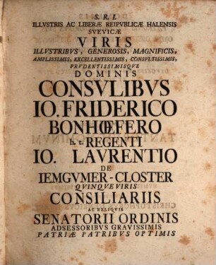 Christophori Henrici Hezelii Commentatio Ivridica De Officio Magistri Postarvm Tam In Genere Qvam In Specie Qvoad Restitvtionem Pecvniae Alivsve Rei Ipsi Concreditae Sed Amissae