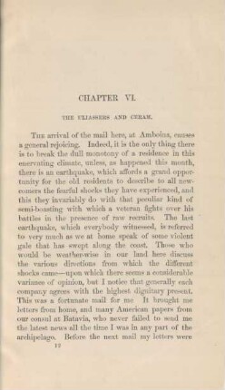 Chapter VI. The Uliassers and Ceram