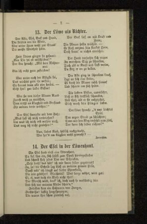 14. Der Esel in der Löwenhaut.