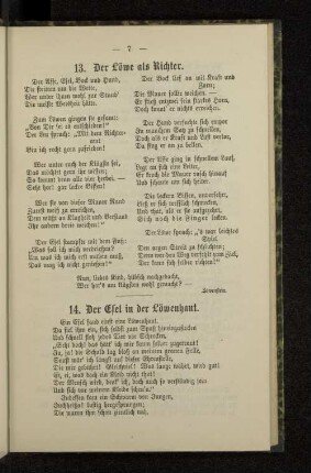 14. Der Esel in der Löwenhaut.