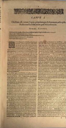 De Repvblica Ecclesiastica Libri X., 1. [Continens Lib. I. II. III. IV.]