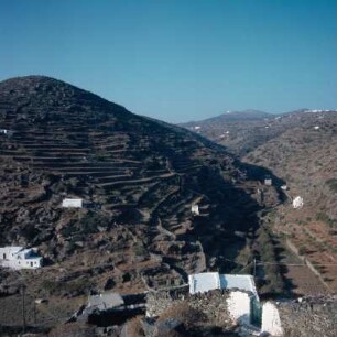 Sifnos. terrassierte Felder. K1