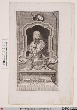 Bildnis Joseph (von Hessen-Darmstadt), 1740-68 Fürstbischof von Augsburg
