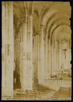 Abteikirche Notre-Dame de Cunault, Cunault: Innenansicht