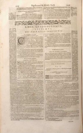 Liber Qvadragesimvsseptimvs. De Privatis Delictis.