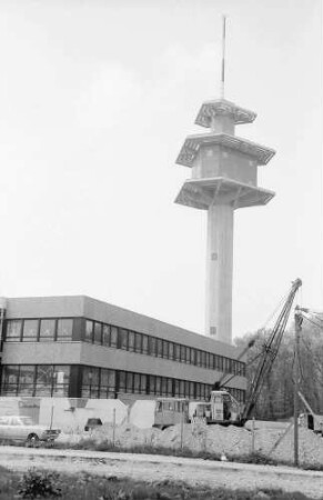 Freiburg: Oberpostdirektion; Turm allein