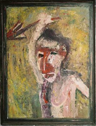 Figur mit Pfeil