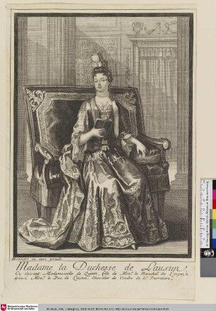 Madame la Duchesse de Lausun