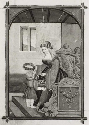 Die heilige Dorothea, Seite 308v