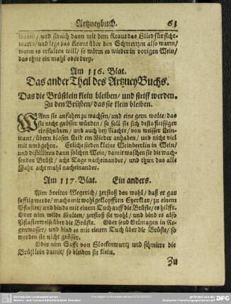Das ander Theil des Artzney Buchs