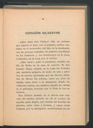 Corazón silvestre