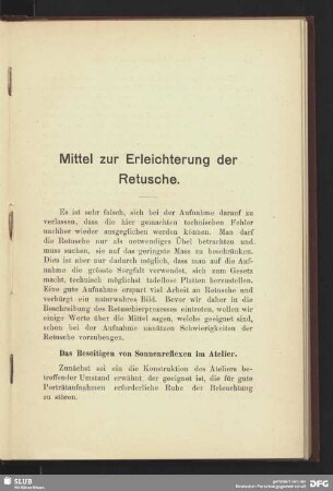 Das Beseitigen von Sonnenreflexen im Atelier