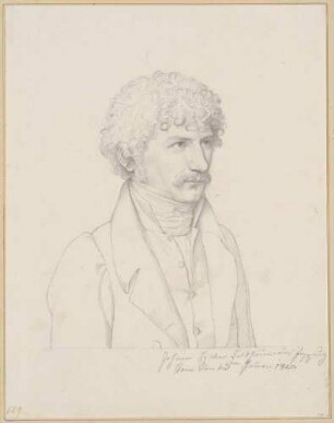 Bildnis Haller, Johann Nepomuk (1792-1826), Bildhauer