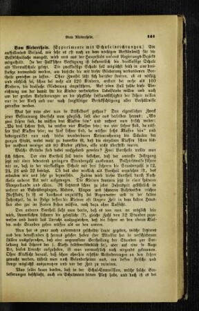 Vom Niederrhein : (Experimente mit Schuleinrichtungen)
