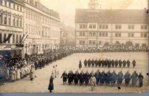 Parade zum Kaisergeburtstag in Eisenach