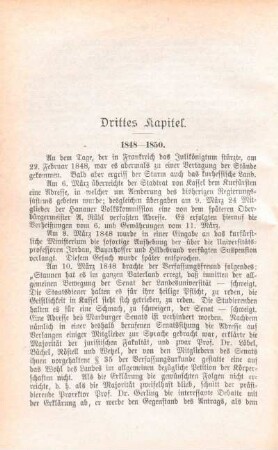 Drittes Kapitel. 1848-1850.