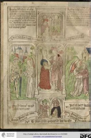 Legitur in libro Iudicum viÂ° capitulo quod angelus domini venit ad Gedeonem dicens...