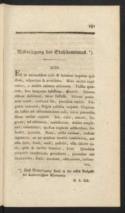 Widerlegung des Stahlianismus.