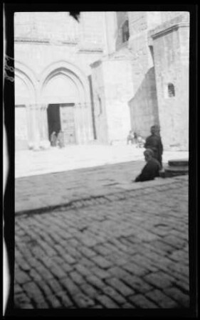 Jerusalem (Bez. Jerusalem, Israel), Eingang zur Grabeskirche