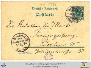 Autogr. Nr. 1045