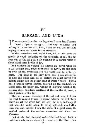 IV. Sarzana and Luna