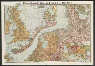 Deutschland, England und die Nordsee