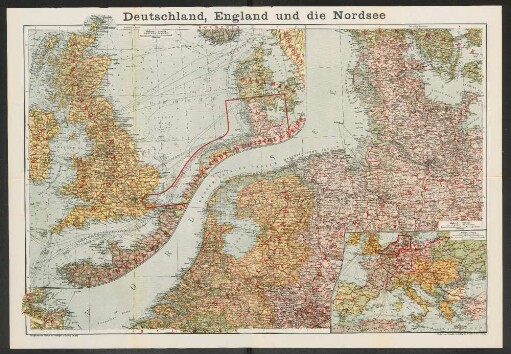 Deutschland, England und die Nordsee
