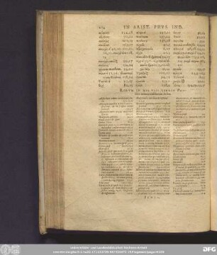 Rerum in his viii libris Physicis memorabiliorum Index.