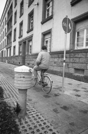 Kummerkastenaktion der Initiative "Karlsruher Radler"